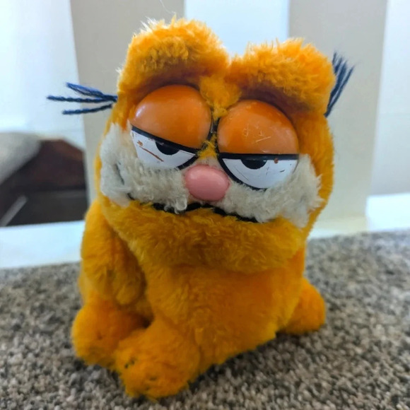 Garfield Fat Cat Mini Dakin Plush 6" 1981 80's Vintage Small Collectible - Picture 5 of 5